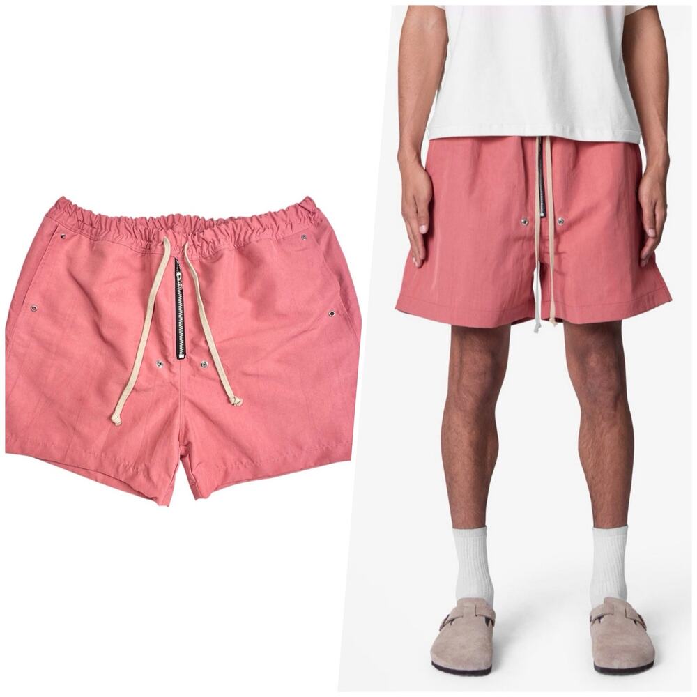 mnml | Men | Mud Canyon Rose Streetwear Casual Relaxed Drawstring Shorts | Sz XL